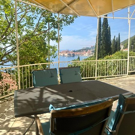 Perfect Sea View Terrace Apartment Zlatni Potok Dubrovnik Eksteriør billede